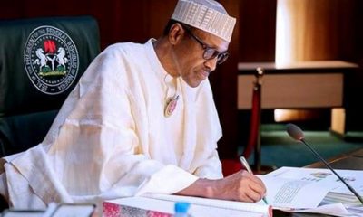 President Buhari sign Electoral Bill