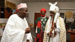 Removed Sanusi as emir of Kano