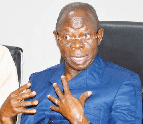 Oshiomhole apology