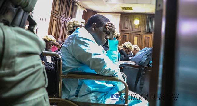 Maina To Court: I'm Losing My Leg, Grant Me Bail