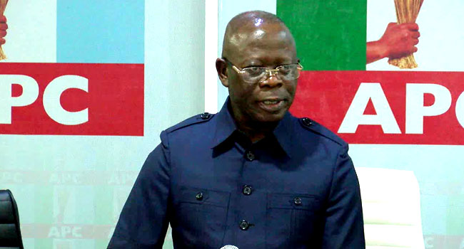 Oshiomhole presidential senate