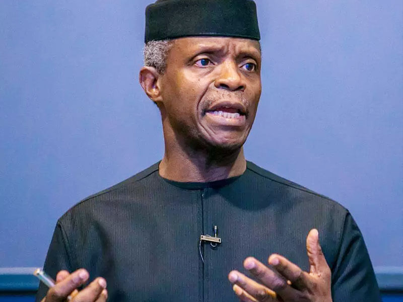 Osinbajo Nigeria's exchange rate