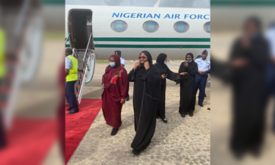 Aisha Buhari Returns To Nigeria After Six Months In Dubai