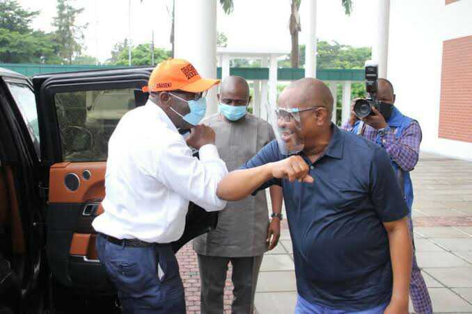 Wike Obaseki meet