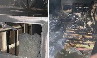 gunmen set Igboho's house on fire