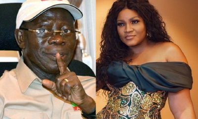 omotola's denial of Oshiomhole