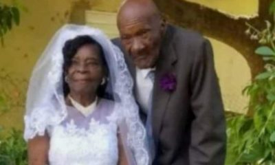 91-year-old woman weds 73-year-old boyfriend after dating for 10 years