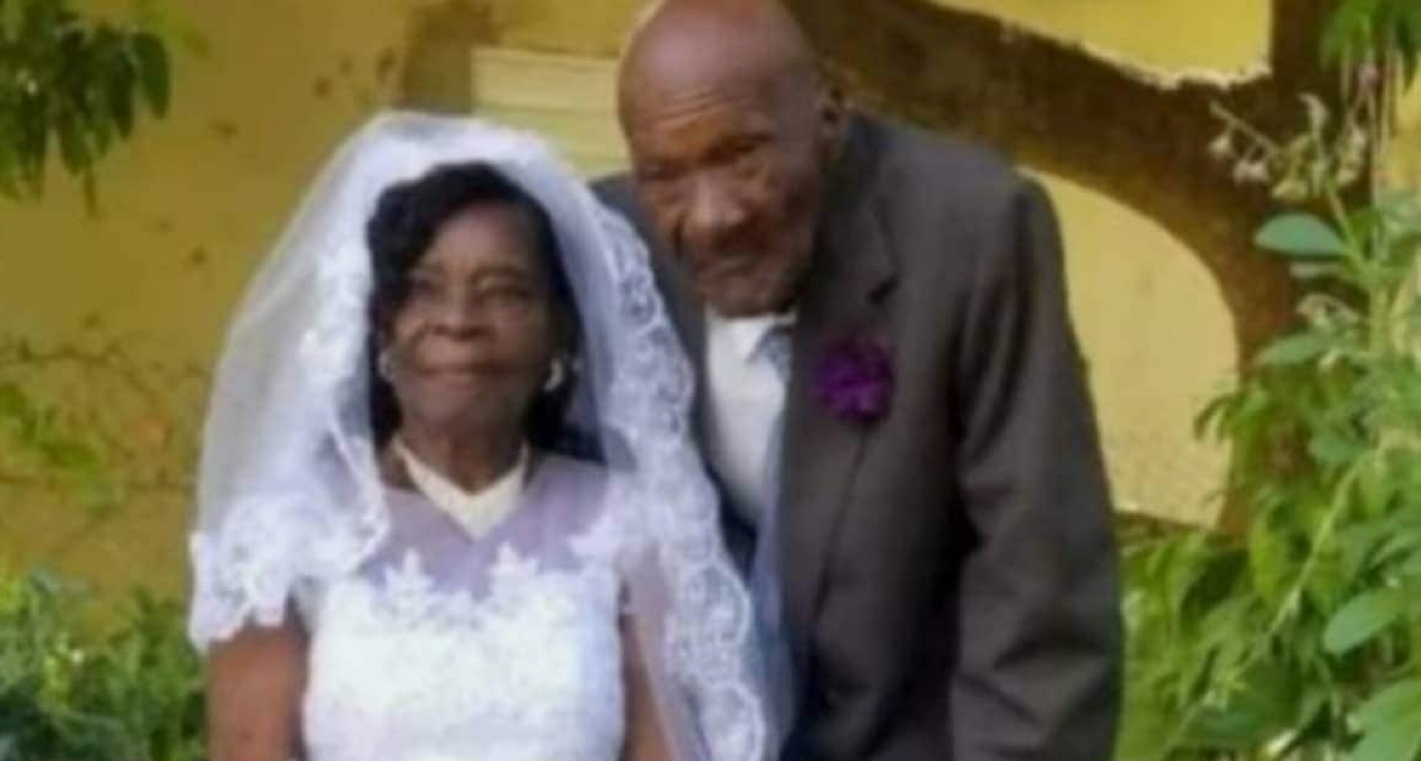 91-year-old woman weds 73-year-old boyfriend after dating for 10 years