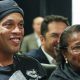 Messi Consoles Ronaldinho Over Mother’s Death