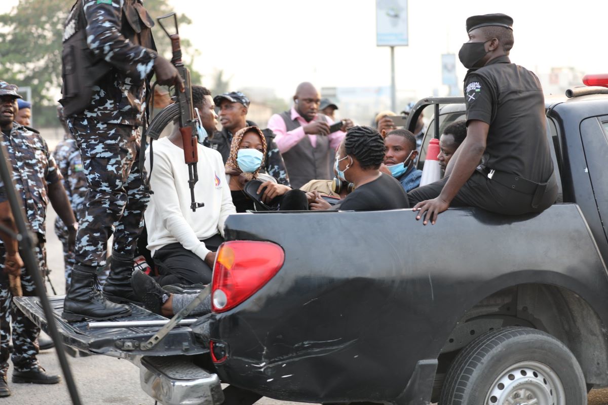 Lekki Toll Gate protesters