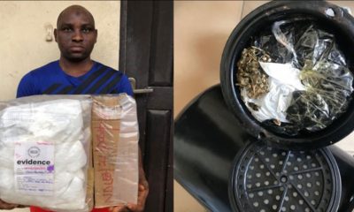 NDLEA Intercepts Cocaine And Heroine Concealed In Earrings, Cream Containers In Lagos