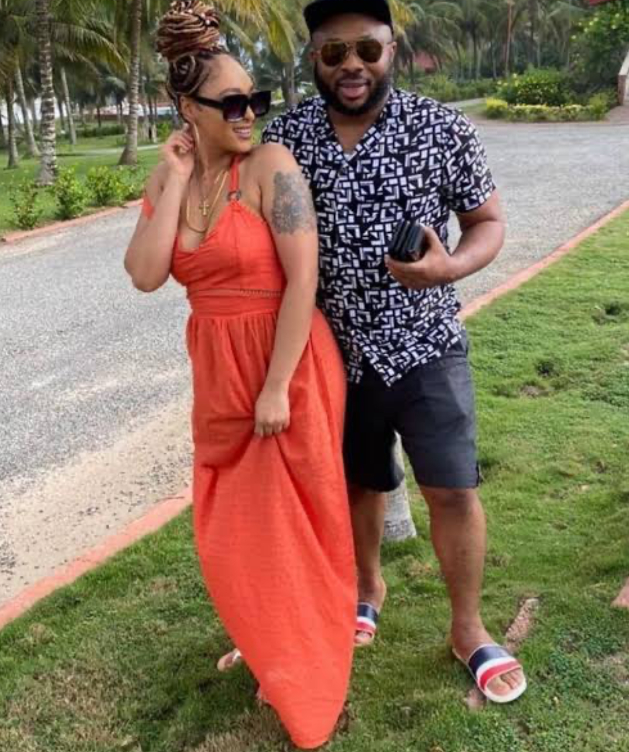 Churchill, Tonto Dikeh's Ex, Welcomes Son With His New Wife Rosy Meurer