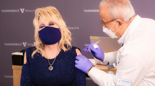 Country Music Legend, Dolly Parton Gets COVID-19 Vaccine