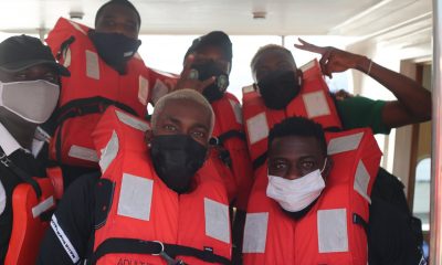 AFCON Qualifiers: Super Eagles Embark On Boat Trip To Benin Republic [Video]