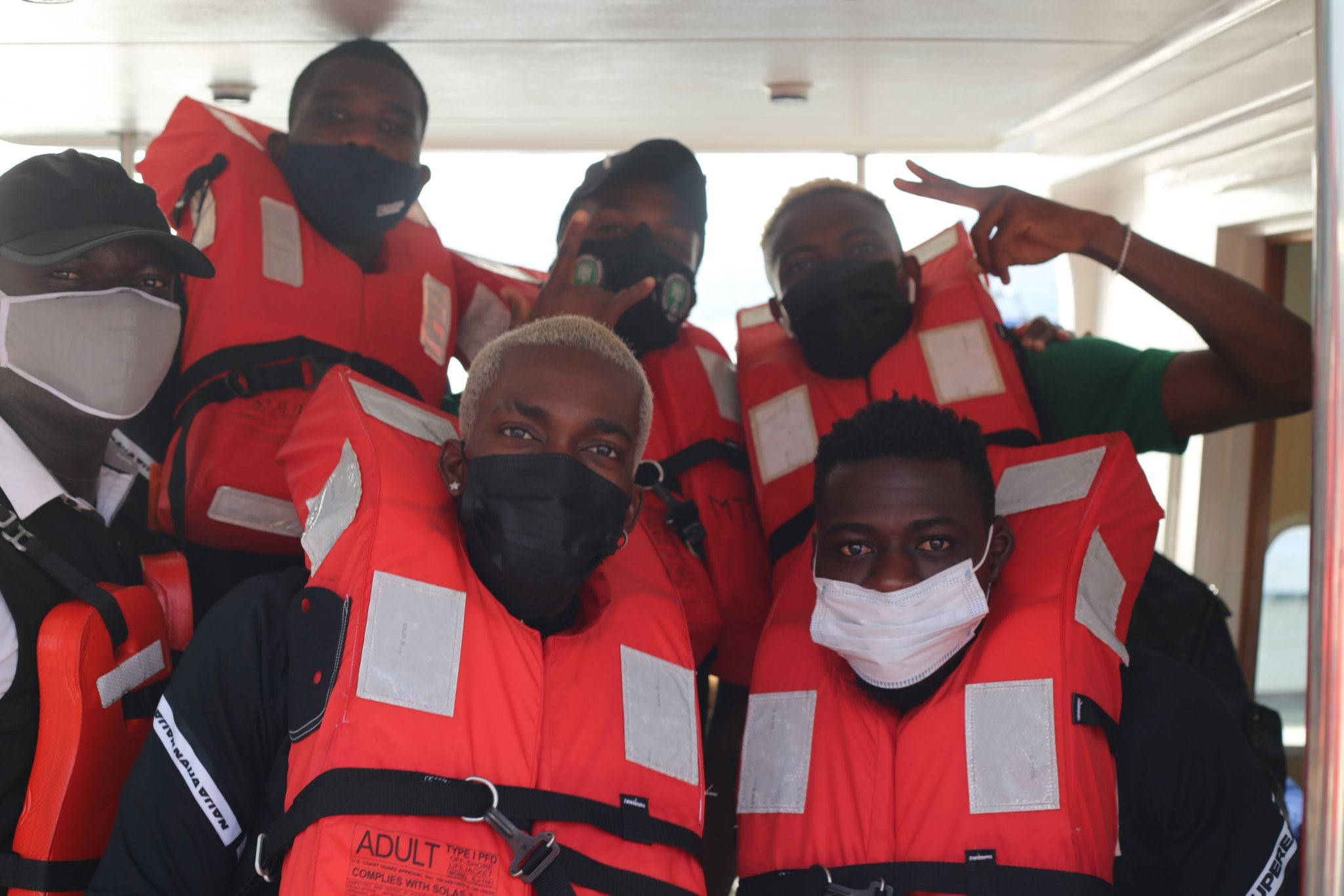 AFCON Qualifiers: Super Eagles Embark On Boat Trip To Benin Republic [Video]