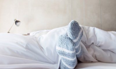 Why We Should All Wear Socks In Bed To Help Us Sleep