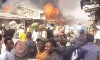 Katsina Market fire