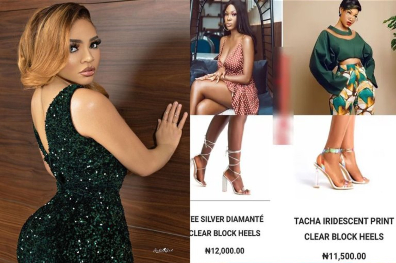 Nengi Names Her New Shoe Collections After Ex-BBNaija Housemates