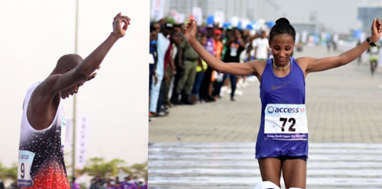 Nigerians Missing As Kenya, Ethiopian Win Lagos City Marathon, Receive $3,000 Each