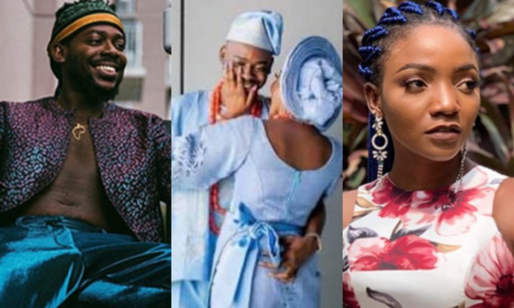 Simi Reminds Adekunle Gold Of The 6 Packs He Promised Her
