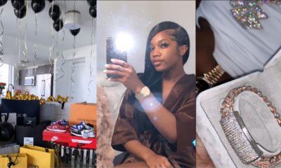 Lady Spoils Her Man With Expensive Gifts On His Birthday
