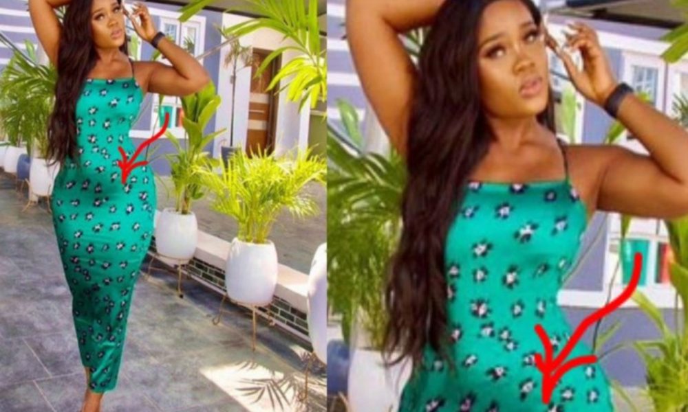 BBNaija Cee-C’s New Photo Sparks Pregnancy Rumors