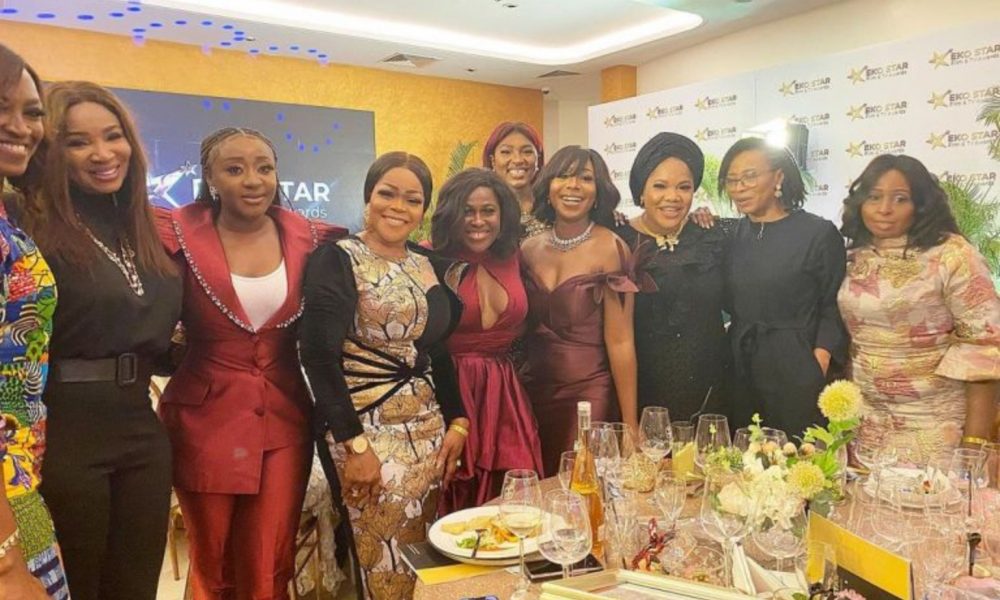 See Group Photo Toyin Abraham Posted That Has Top Celebrities In it