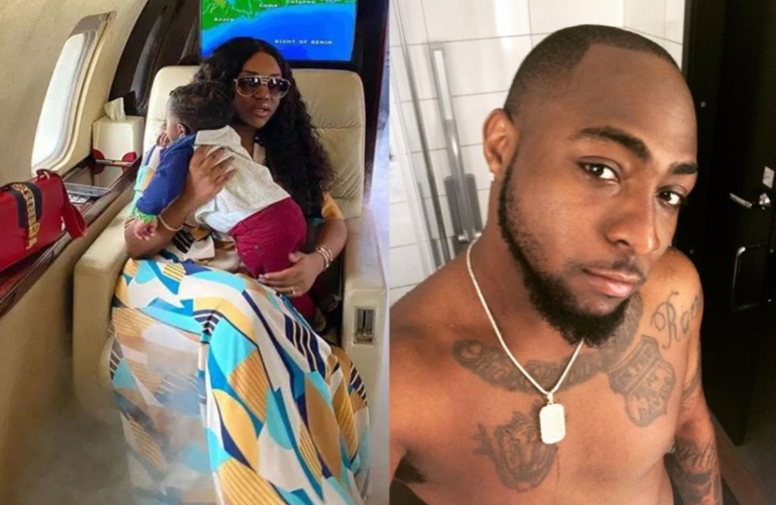 Reactions As Chioma Vows To Keep Ifeanyi From Davido
