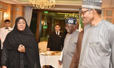 Buhari Absent As Tinubu Showers Praises On His Wife, Aisha At Presidential Villa