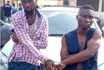 How Police Arrested Two Suspected robbers, Recover Stolen SUV In Lagos