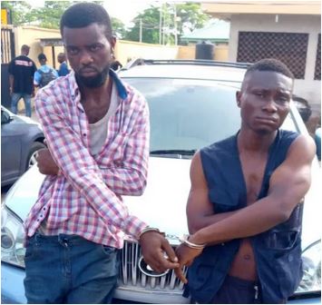 How Police Arrested Two Suspected robbers, Recover Stolen SUV In Lagos