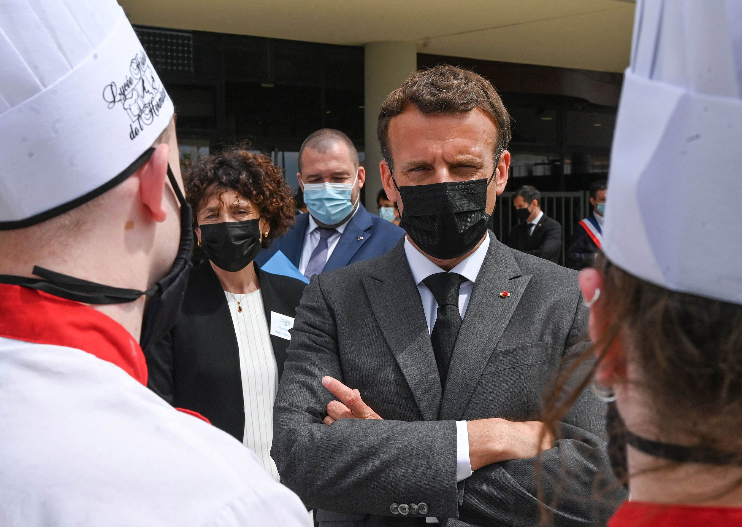 Man Slaps French President Emmanuel Macron In The Face
