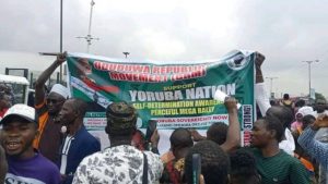 Yoruba Nation rally stray bullet