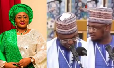 Aisha Buhari cry