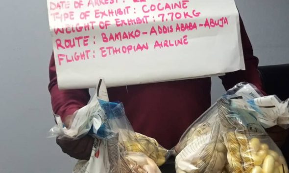 N2.3b Cocaine Abuja