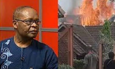 Igbokwe house burning