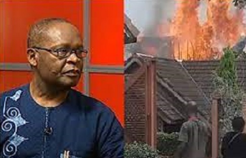 Igbokwe house burning