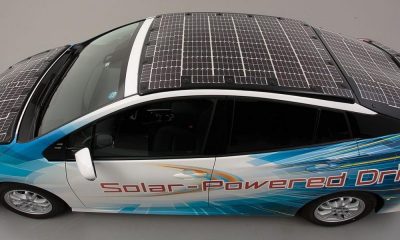 Solar powered cars