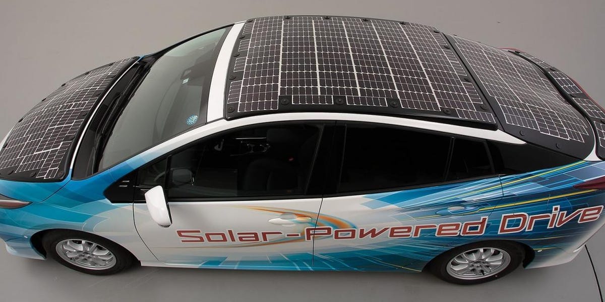 Solar powered cars