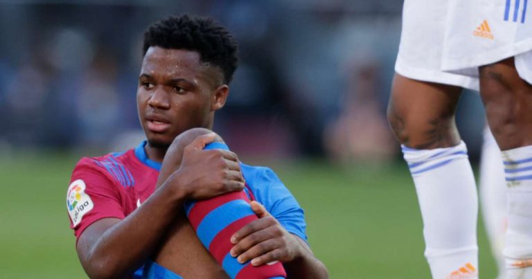 Barca Face Injury Setback, With Ansu Fati Set To Miss Rayo Vallecano Clash