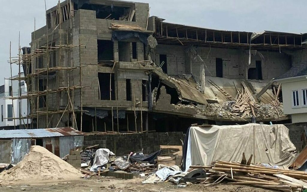 Another building collapse Lekki