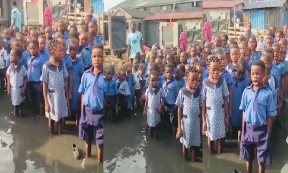 national anthem in water