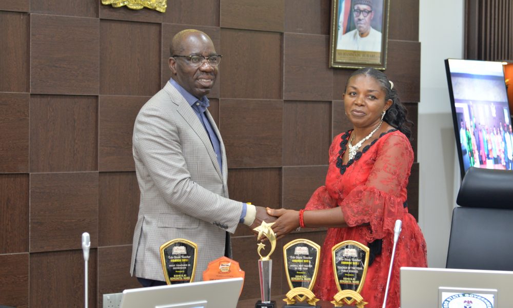 Obaseki gifts teacher house