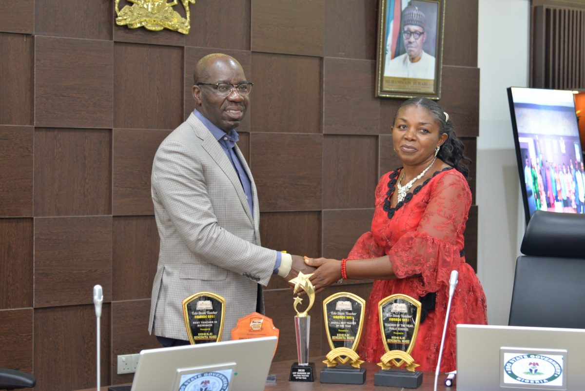 Obaseki gifts teacher house