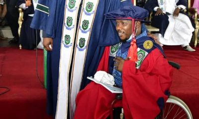 Wike disabled PhD graduand