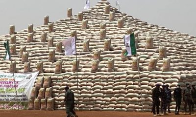 Abuja Rice pyramids