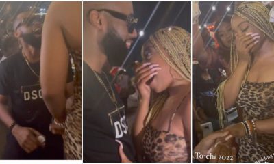 'Alpha Male Don Kneel Down', BBNaija's Tochi Proposes To Girlfriend