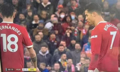 Ronaldo disgusted