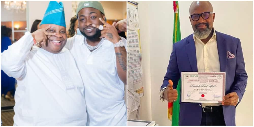 Davido Mocks Dele Adeleke As Ademola Wins Osun PDP Primary