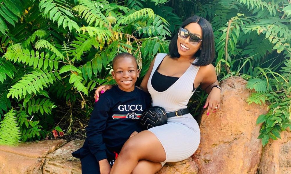 Son of reality TV star and entrepreneur, Jackie Bent, fondly called JackieB has expressed displeasure over his mum's twerking on Instagram.